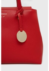 Emporio Armani torebka kolor czerwony. Kolor: czerwony. Rodzaj torebki: na ramię #3