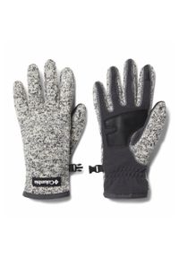 columbia - Rękawiczki turystyczne Columbia W Sweater Weather Glove. Kolor: szary, czarny, wielokolorowy. Sport: turystyka piesza #1