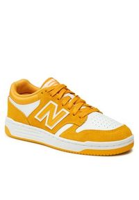 New Balance Sneakersy GSB480WA Żółty. Kolor: żółty. Materiał: skóra #2