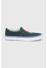 Polo Ralph Lauren - Tenisówki. Nosek buta: okrągły. Kolor: zielony. Materiał: guma #1