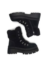 DeeZee Botki QUEENIE WS6151-03 Czarny. Kolor: czarny. Materiał: materiał #3