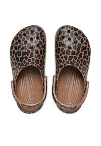 Crocs Klapki Classic Animal Clog 211800 Brązowy. Kolor: brązowy #2