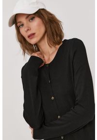 Pieces Sweter damski kolor czarny. Okazja: na co dzień. Kolor: czarny. Materiał: dzianina. Długość rękawa: długi rękaw. Długość: długie. Styl: casual #5