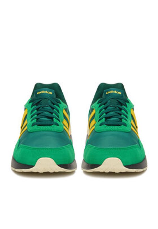 Adidas - adidas Sneakersy CEO -RUN 60S 4.0 JR7489 Zielony. Kolor: zielony. Materiał: materiał. Sport: bieganie