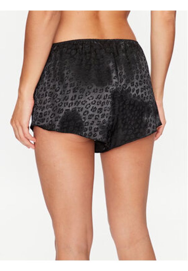 Hunkemöller Szorty piżamowe 203224 Czarny Comfortable Fit. Kolor: czarny. Materiał: wiskoza
