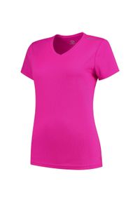 ROGELLI - Damska funkcjonalna koszulka PROMOTION LADY, różowa. Kolor: różowy