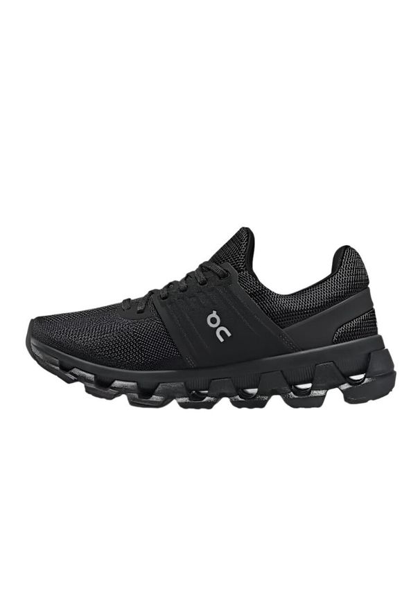 On Running - Buty do biegania damskie On Cloudswift 3. Zapięcie: sznurówki. Kolor: czarny. Materiał: materiał. Szerokość cholewki: normalna