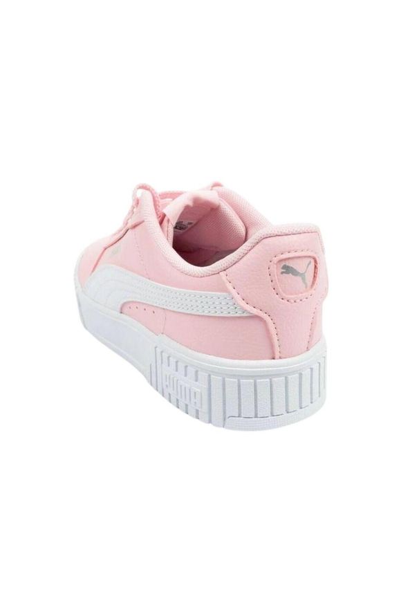 Puma - Trampki Dziecięce Logo Carina. Kolor: różowy. Sport: turystyka piesza