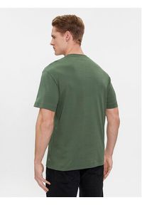Calvin Klein T-Shirt Micro Logo Interlock K10K109894 Zielony Regular Fit. Kolor: zielony. Materiał: bawełna #4