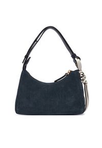 TOMMY HILFIGER - Tommy Hilfiger Torebka Th Statement Mini Should Bag Sue AW0AW18823 Brązowy. Kolor: brązowy. Materiał: skórzane, zamszowe #4