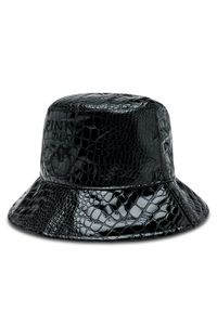 Pinko Kapelusz Bucket Bios Buckle Hat AI 23-24 PPRE 101819 A165 Czarny. Kolor: czarny. Materiał: materiał #1