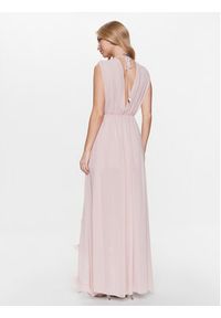Babylon Sukienka wieczorowa S-MF0212 Różowy Regular Fit. Kolor: różowy. Materiał: syntetyk. Styl: wizytowy #2