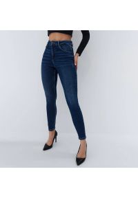 Mohito - Jeansy skinny - Niebieski. Kolor: niebieski. Materiał: jeans #1