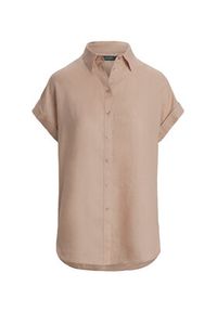 Lauren Ralph Lauren - LAUREN RALPH LAUREN Koszula 200699152053 Różowy Relaxed Fit. Kolor: różowy. Materiał: len #4
