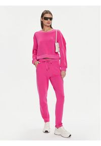 Liu Jo Sport Bluza TA4025 J4616 Różowy Regular Fit. Kolor: różowy. Materiał: syntetyk. Styl: sportowy