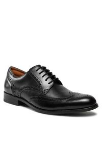 Clarks Półbuty Craft Arlo Limit 261714527 Czarny. Kolor: czarny. Materiał: skóra #7
