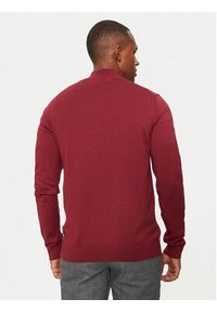 Hechter Paris Sweter 65025 142801 Czerwony Regular Fit. Kolor: czerwony. Materiał: bawełna #3