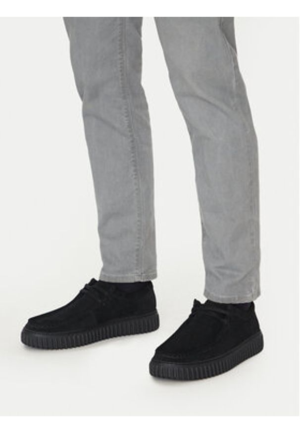 Clarks Mokasyny Torhill Lo 26172019 Czarny. Kolor: czarny. Materiał: skóra