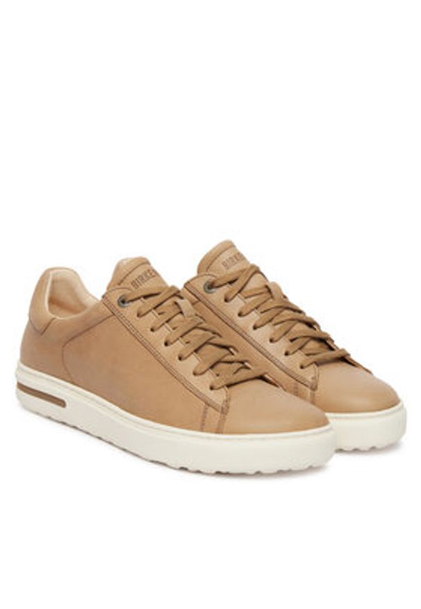 Birkenstock Sneakersy Bend Low 1031532 Brązowy. Kolor: brązowy. Materiał: skóra