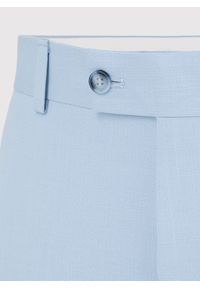 Pako Lorente - PAKO LORENTE - Błekitne spodnie ganiturowe. Materiał: poliester, wiskoza, elastan. Wzór: gładki. Sezon: wiosna, lato #5