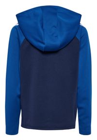 Dziecięca bluza dresowa z kapturem Hummel Lead 2.0. Typ kołnierza: kaptur. Kolor: niebieski. Materiał: dresówka