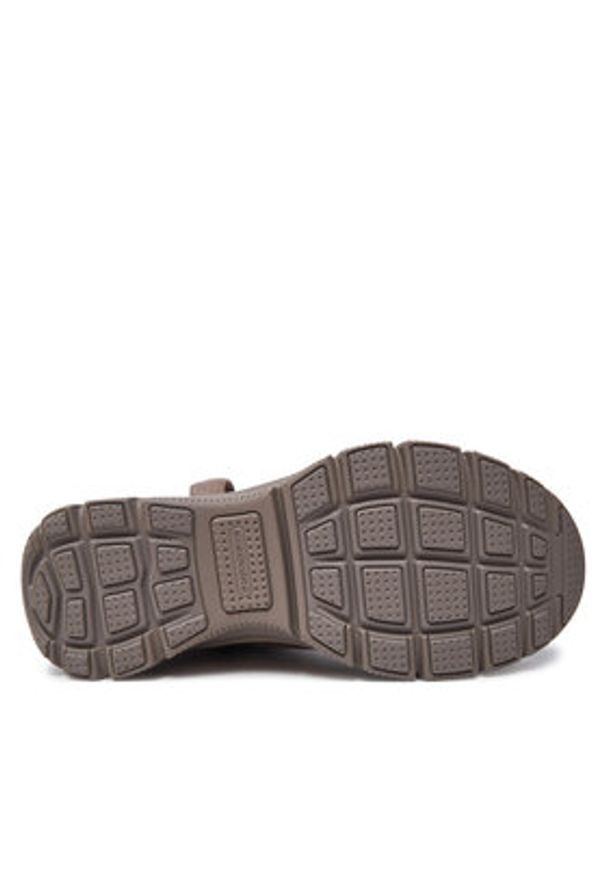 skechers - Skechers Botki Easy Going Cozy 167401/TPE Brązowy. Kolor: brązowy. Materiał: materiał
