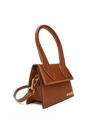 JACQUEMUS Torebka Le Chiquito Moyen 213BA002-3072 Brązowy. Kolor: brązowy. Materiał: skórzane