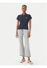 TOMMY HILFIGER - Tommy Hilfiger Polo 1985 Logo WW0WW49259 Granatowy Slim Fit. Typ kołnierza: polo. Kolor: niebieski. Materiał: bawełna #3