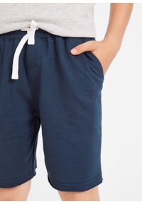 bonprix - Bermudy dresowe z miękkiej mieszanki bawełny (2 pary). Kolor: szary. Materiał: bawełna, dresówka. Wzór: gładki. Styl: sportowy #2