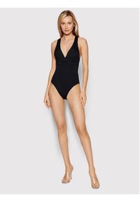 Seafolly Strój kąpielowy Cross Back 10950-942 Czarny. Kolor: czarny. Materiał: syntetyk #3