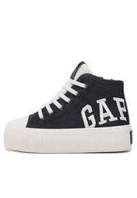 GAP - Gap Trampki Jackson Mid Twl GAI501F6TYELYBGP Granatowy. Kolor: niebieski. Materiał: materiał #3