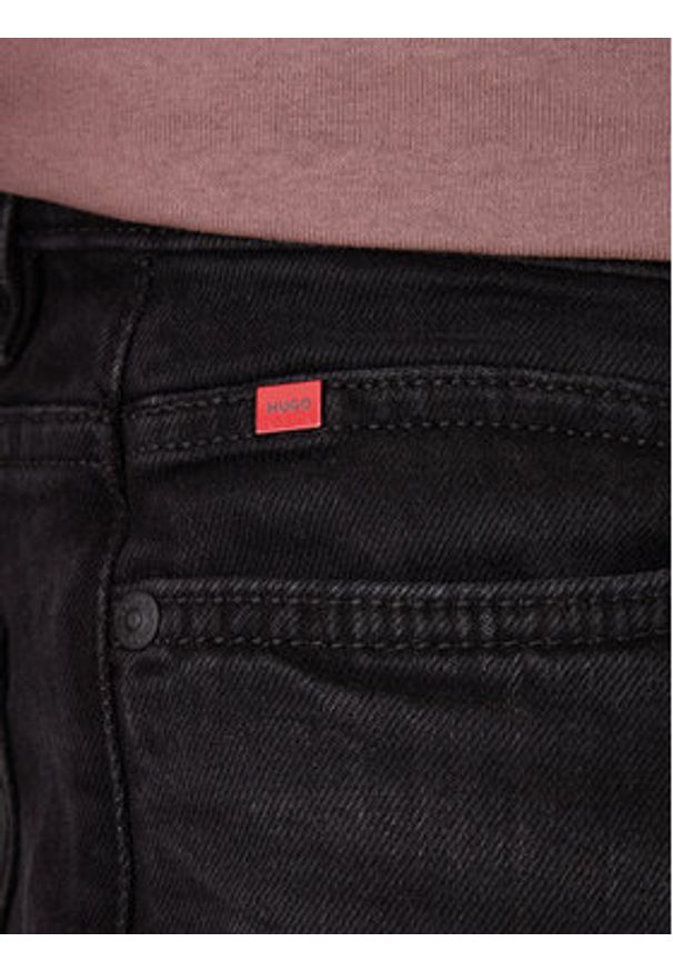 Hugo - HUGO Jeansy 50555179 Szary Regular Fit. Kolor: szary