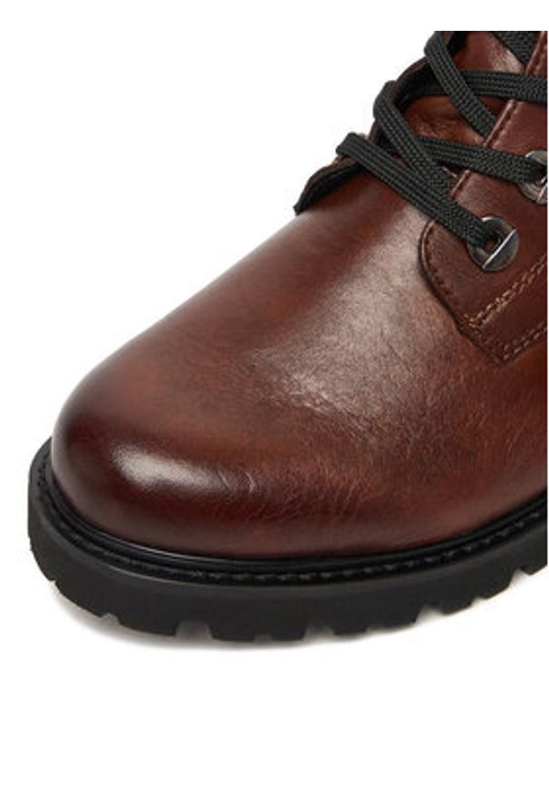 Remonte Trzewiki D8671-22 Brązowy. Kolor: brązowy. Materiał: skóra