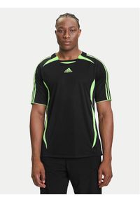 Adidas - adidas T-Shirt Teamgeist adicolor JW5872 Czarny Loose Fit. Kolor: czarny. Materiał: syntetyk #1