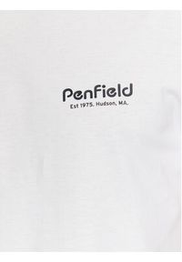 Penfield T-Shirt PFD0275 Biały Regular Fit. Kolor: biały. Materiał: bawełna