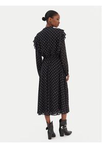 JOOP! Sukienka codzienna Dot 30100092 Czarny Regular Fit. Okazja: na co dzień. Kolor: czarny. Materiał: syntetyk. Typ sukienki: proste. Styl: casual #5