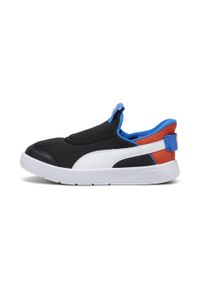 Puma - PUMA Courtflex v3 SLIPTECH czarne r. 18. Kolor: czarny