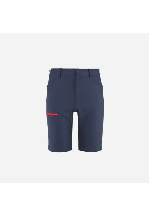 Spodenki turystyczne męskie Millet Wanaka Stretch Short III regular fit. Kolor: niebieski