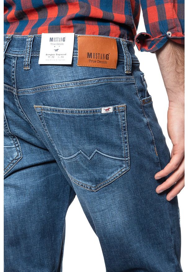 Mustang - SPODNIE MĘSKIE MUSTANG Oregon Tapered 1009144 5000 942
