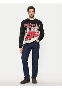 Only & Sons Sweter Xmas 22031176 Granatowy Regular Fit. Kolor: niebieski. Materiał: syntetyk