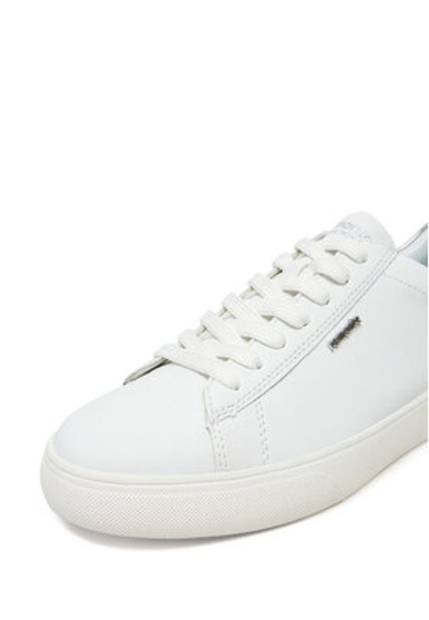 Remonte Sneakersy D2J00-80 Biały. Kolor: biały. Materiał: skóra