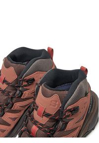 salomon - Salomon Trekkingi X Ultra 360 Leather Mid Gore-Tex L47571000 Brązowy. Kolor: brązowy. Materiał: materiał