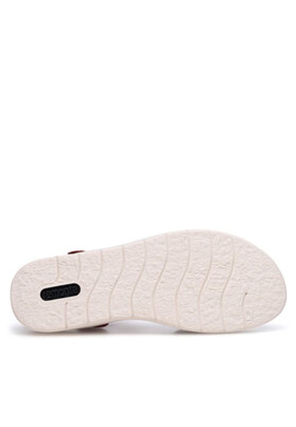 Remonte Sandały D2071-24 Brązowy. Kolor: brązowy. Materiał: skóra