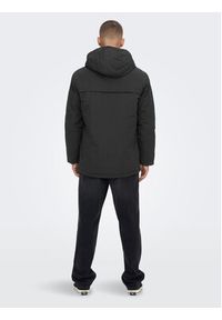 Only & Sons Parka Jayden 22022654 Czarny Regular Fit. Kolor: czarny. Materiał: syntetyk #5