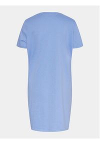 Pieces Sukienka codzienna Chilli Summer 17148120 Niebieski Regular Fit. Okazja: na co dzień. Kolor: niebieski. Materiał: bawełna, syntetyk. Typ sukienki: proste. Styl: casual