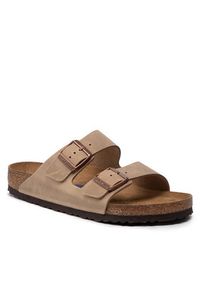 Birkenstock Klapki Arizona Bs 0552811 Szary. Kolor: brązowy. Materiał: skóra, nubuk #3