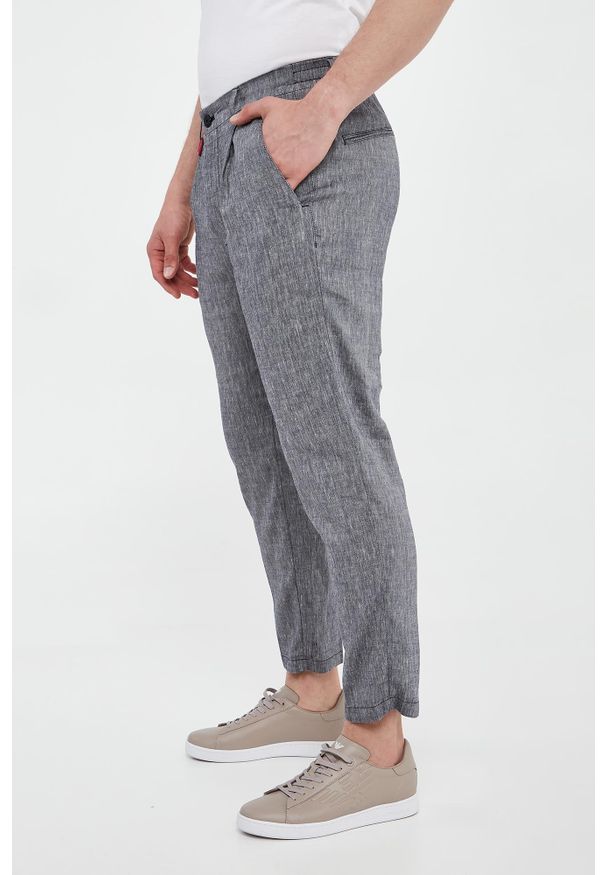 JOOP! Jeans - Spodnie męskie lniane Lead2-W JOOP! JEANS. Materiał: len