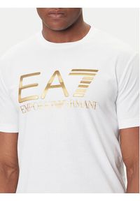 EA7 Emporio Armani T-Shirt 7M001189 AF17789 U0002 Biały Regular Fit. Kolor: biały. Materiał: bawełna #4