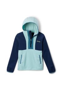 columbia - Kurtka Sportowa Z Kapturem Dziewczęca Columbia Back Bowl Lite Half Zip. Typ kołnierza: kaptur. Kolor: niebieski