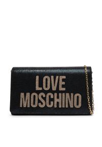 Love Moschino - LOVE MOSCHINO Torebka JC4104PP1OLK0000 Czarny. Kolor: czarny. Materiał: skórzane #1